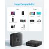 Anker HDMI Switch 4K@60Hz Two-way Switch, 2 in 1 Output with Smooth Finish, Supports HDR, 3D, Dolby, Compatible with Laptops, PC, Xbox Series, PS5/PS4, Projector, etc.(2 in 1 with 2 HDMI cables)