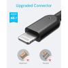 Anker [MFi Certified] PowerLine II Lightning Cable 30 cm – The new indestructible cable for iPhone X / 8/8 Plus / 7/7 Plus / 6/6 Plus / 5S / C and iPad(2-Black)