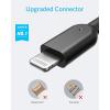 Anker [MFi Certified] PowerLine II Lightning Cable 30 cm – The new indestructible cable for iPhone X / 8/8 Plus / 7/7 Plus / 6/6 Plus / 5S / C and iPad(Black)
