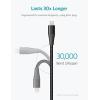 Anker [MFi Certified] PowerLine+ II Lightning Cable 90 cm – Perfect Compatibility with iPhone X / 8 / 8 Plus / 7 / 7 Plus / 6 / 6 Plus / 5S / C and iPads