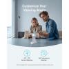 Anker MagGo iPhone 15W 2-in-1 Induction Charger, MagSafe Compatible, Ultra-Fast, Qi2 Certified, Adjustable and Super Durable Charger for iPhone 16/15, AirPods Pro and Plus (Adapter Not Included)(white)
