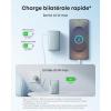 Anker Nano External Battery 10000mAh with Retractable InstaCord Cable 70cm, Compact Power Bank 45W Max Power Bank, Smart Display, for iPhone 17 Pro Max, iPad, Galaxy, Pixel(Green)