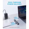Anker PowerExpand Hub 6 in 1 Power Delivery 65W HDMI 4K Ethernet 1Gbps USB-C 2 USB 3.0 Data Ports Compatible with MacBook Pro, MacBook Air, iPad Pro, XPS