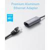Anker PowerExpand USB-C to Gigabit Ethernet Adapter, Aluminum Compact Design, USB-C Ethernet Adapter for MacBook Pro, MacBook Air 2018, iPad Pro 2018, XPS, and More