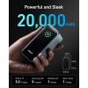 Anker Prime Power Bank, 20000mAh Portable Charger with 200W Output, Smart Digital Display, 2 USB-C Ports and 1 USB-A Compatible with iPhone 14/13, Samsung, MacBook, Dell, etc.(Black)