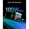 Anker Prime Power Bank, 20000mAh Portable Charger with 200W Output, Smart Digital Display, 2 USB-C Ports and 1 USB-A Compatible with iPhone 14/13, Samsung, MacBook, Dell, etc.(Black)