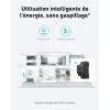 Anker SOLIX BP1600 Additional Battery, 1600 Wh, LiFePo4 Batteries, 6000 Cycles, Expansion 9600 Wh, Protection Manufacturer 10 Years, IP65 Water & Dust, Easy Installation, Modular Design(E1600 Pro+2*445W)