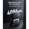 Anker SOLIX F2000 Portable Electric Station, 767 PowerHouse, 2048Wh Solar Generator with 2 x 200W Solar Panels, LiFePO4 Batteries, 3 AC Outlets Up to 2300W for Motorhome, Home(SOLIX F2000+Extra Battery)