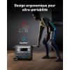 Anker SOLIX F2000 Portable Electric Station, 767 PowerHouse, 2048Wh Solar Generator with 2 x 200W Solar Panels, LiFePO4 Batteries, 3 AC Outlets Up to 2300W for Motorhome, Home(SOLIX F2000+2*200W)