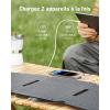 Anker SOLIX PS200 Solar Panel with Adjustable Stand, Portable Foldable Solar Charger 200W, IP67 Waterproof, 23% Conversion Efficiency, for Camping and Power Outages(Anker 30W Solar Panel)
