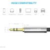 Anker SoundLine 3.5 mm Stereo Audio Jack Cable [120 cm] – Universal Auxiliary Audio Cable Male to Male for Smartphones, Tablets, Headphones, Speakers etc.(Black)