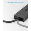 Anker USB 3.0 HUB POWERED VERY SLIM & VERY LIGHT 4 Ports, Ultra Slim for MacBook, Mac Pro/Mini, iMac, Surface Pro, XPS, Laptop, USB Flash Drives, Portable Hard Drives and More(60 cm)