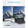 Anker USB C to Dual HDMI Adapter, Compact and Portable, Supports 4K@60Hz and Dual 4K@30Hz, for MacBook Pro, MacBook Air, iPad Pro, XPS, and More