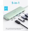 Anker USB Hub, 332 USB C Hub 5 in 1 with 4K HDMI Display, 5Gbps Data Port and 2 USB A Ports for MacBook Pro, MacBook Air, Dell XPS, Lenovo Thinkpad, HP Laptops and More(Green)
