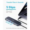 Anker USB Hub, 332 USB C Hub 5 in 1 with 4K HDMI Display, 5Gbps Data Port and 2 USB A Ports for MacBook Pro, MacBook Air, Dell XPS, Lenovo Thinkpad, HP Laptops and More(Black)