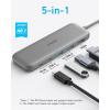 Anker USB Hub, 332 USB C Hub 5 in 1 with 4K HDMI Display, 5Gbps Data Port and 2 USB A Ports for MacBook Pro, MacBook Air, Dell XPS, Lenovo Thinkpad, HP Laptops and More(Grey)