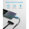 Anker USB-C Auf 3.5 mm Audio Adapter Auf weiblichen Stecker, Nylon Kabel, kompatibel mit Samsung S20/S20+/S20 Ultra, Pixel 4/ + 4XL, und Mehr