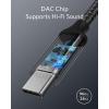 Anker USB-C Auf 3.5 mm Audio Adapter Auf weiblichen Stecker, Nylon Kabel, kompatibel mit Samsung S20/S20+/S20 Ultra, Pixel 4/ + 4XL, und Mehr