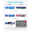 Anker USB-C Hub (14-in-1, Triple Display), Triple Display, HDMI 4K@60Hz with 100W Max, USB-C USB-A 5Gbps Data Ports, for MacBook, Lenovo, Dell XPS, HP Laptops (No Charger)
