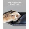 Anker écran de protection durable pour iPhone 16 Plus(2 filtres), verre Corning, installation facile et rapide, Ultra HD 8K, dureté 9H, résiste aux rayures et aux impacts, garantie 12 mois