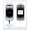 Anker iPhone Fast Charging Cable, 2 Pack 6ft 310 USB-C to Lightning MFi Certified Cable for iPhone 14 Plus, 14, 14 Pro Max, 13, 13 Pro, iPhone 12 (Blue, Charger Not Included)(180 cm)