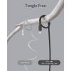 Anker iPhone USB C Cable, PowerLine III Flow USB-C to Lightning PD Cable, Compatible with iPhone 13/13 Pro Max/12/11 Pro/X/XS/XR/8 Plus, AirPods Pro, 90cm, MFi Certified, Silica Gel (Snow White)(Black)