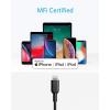 Anker iPhone USB C Cable, USB-C to Lightning Cable 180 cm with MFi Certification – PowerLine II Power Delivery Compatible Cable for iPhone X/XS/XR/XS Max/8/8 Plus(Black)