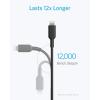 Anker iPhone USB C Cable, USB-C to Lightning Cable 180 cm with MFi Certification – PowerLine II Power Delivery Compatible Cable for iPhone X/XS/XR/XS Max/8/8 Plus(Black)