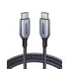 Anker 765 Câble USB C (140W 90cm), Charge Rapide USB 2.0 pour MacBook Pro 2021, iPad Pro, iPad Air 4, Samsung Galaxy S21, Pixel, et Plus(180cm)