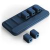 Anker Cable Management, Magnetic Cable Holder, Desktop Cable Ties, 5 Clips for Lightning Cable, USB-C Cable, Micro Cable, Wood Glue, Marble, Metal and Glass (Blue)