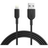 Anker [MFi Certified] PowerLine II Lightning Cable 30 cm – The new indestructible cable for iPhone X / 8/8 Plus / 7/7 Plus / 6/6 Plus / 5S / C and iPad(2-Black)