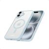Anker Phone Case for iPhone 16 Pro – Military Grade Textured Matte Magnetic Drop Protection Case – Slim Shockproof Protective Case (Rose Gold)(bleu)