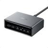 Anker Prime 200W GaN USB C Charger, 200W GaN 6 Port Charging Dock, Fast Desktop Charger USB C PD, for iPhone 17/17 Plus/17 Pro Max/16/15/14/13, Samsung, Macbook, Dell and More