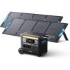 Anker SOLIX F2000 Portable Electric Station, 767 PowerHouse, 2048Wh Solar Generator with 2 x 200W Solar Panels, LiFePO4 Batteries, 3 AC Outlets Up to 2300W for Motorhome, Home(SOLIX F2000+2*200W)