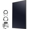 Anker SOLIX RS40P Balcony Panel Set, Individual Set without Fixing, Smooth Appearance in Black, Photovoltaic Solar Panel 1×440 W, IBC Module Type N Type, 22.7% Efficiency, Wi-Fi Inverter 600 W