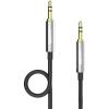 Anker SoundLine 3.5 mm Stereo Audio Jack Cable [120 cm] – Universal Auxiliary Audio Cable Male to Male for Smartphones, Tablets, Headphones, Speakers etc.(Black)