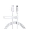 Anker iPhone USB C to Lightning Cable, 541 MFi Certified Cable 6ft, Bio-Based Fast Charging Cable for iPhone 13 13 Pro 12 11 X XS XR 8 Plus (Charger Not Included), Aurora White(White Aurora)