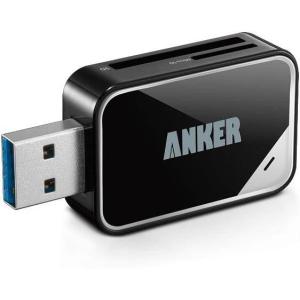 Anker Lecteur de Carte USB 8-en-1 pour Cartes SDXC, SDHC, SD, MMC, RS-MMC, TF, Micro SDXC, Micro SD, Micro SDHC et UHS-I(2-Slot)