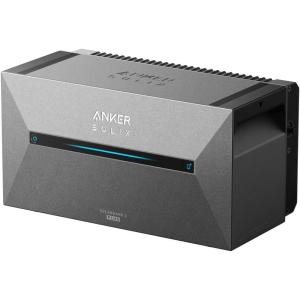 Anker SOLIX BP1600 Additional Battery, 1600 Wh, LiFePo4 Batteries, 6000 Cycles, Expansion 9600 Wh, Protection Manufacturer 10 Years, IP65 Water & Dust, Easy Installation, Modular Design(E1600 Plus)