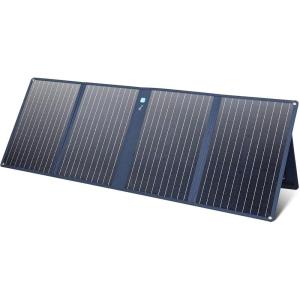 Anker SOLIX PS200 Solar Panel with Adjustable Stand, Portable Foldable Solar Charger 200W, IP67 Waterproof, 23% Conversion Efficiency, for Camping and Power Outages(Modern)