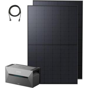 Anker SOLIX Solar Kit with Battery (890 W | 1600 Wh), Solarbank 2 E1600 Pro (1600 Wh), 2 RS40T Solar Panels (445 W), 4 MPPT, AC 1000 W, Plug & Play Installation(E1600 Plus+890W)