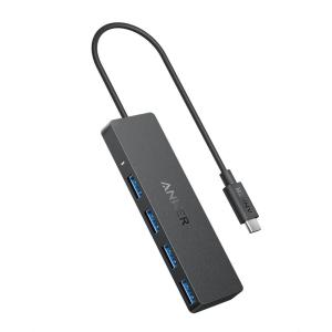 Anker USB C Hub, Macbook Pro Adapter with Multiple USB 3.0 Ports, OTG 5Gbps Ultra Thin 8 Inch Cable, for MacBook, Mac Pro, Mac Mini, iMac, Surface Pro, XPS, PC, USB Flash Drive, Portable Hard Drive(20cm)