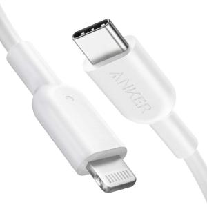 Anker iPhone USB C Cable, USB-C to Lightning Cable 180 cm with MFi Certification – PowerLine II Power Delivery Compatible Cable for iPhone X/XS/XR/XS Max/8/8 Plus(white)