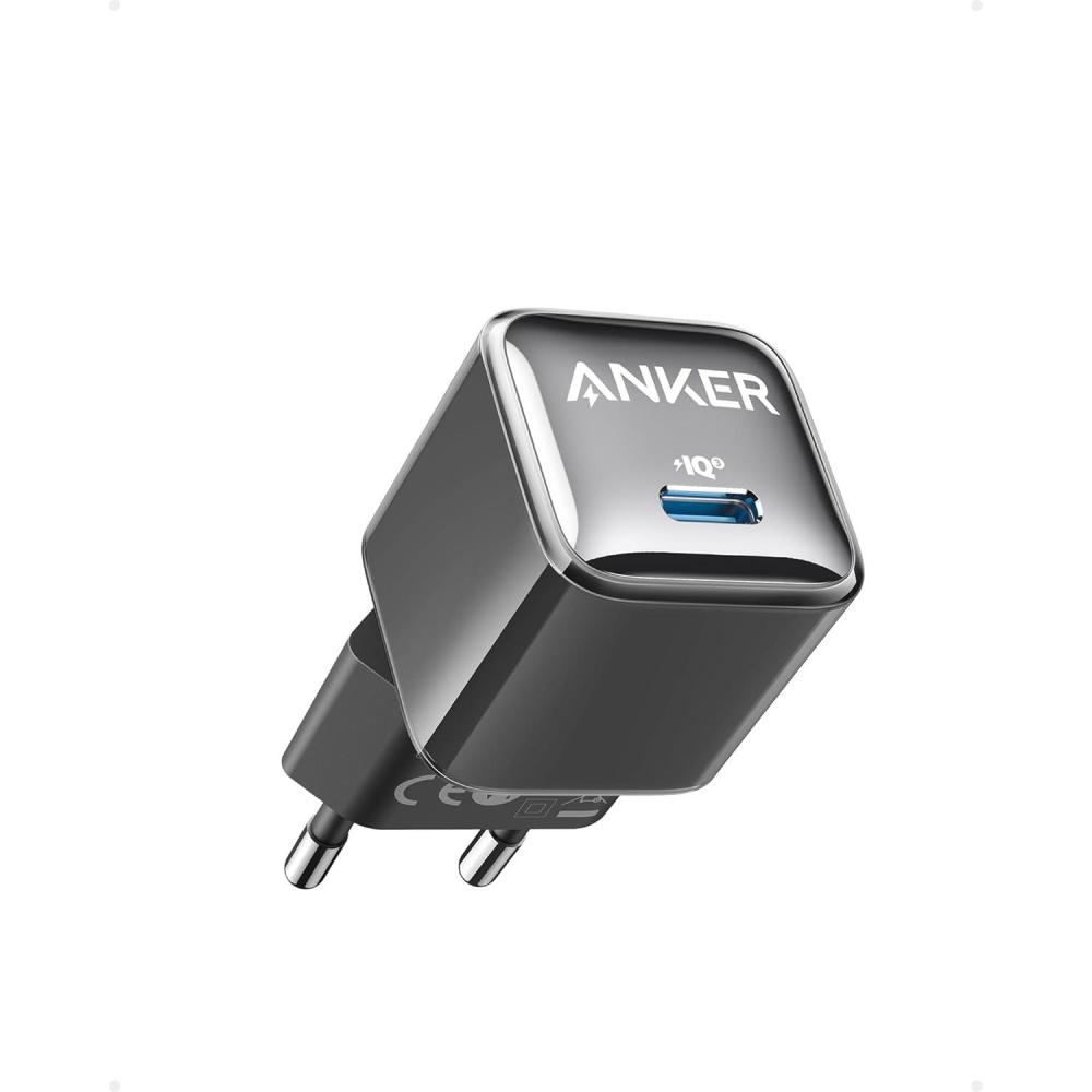 imageAnker 511 Chargeur iPhone Rapide Anker Nano Pro 20W PIQ 30 Chargeur USB C Durable pour iPhone 1313 Mini13 Pro13 Pro Max12 iPadiPad Mini Pixel BlancCble Non InclusNoir