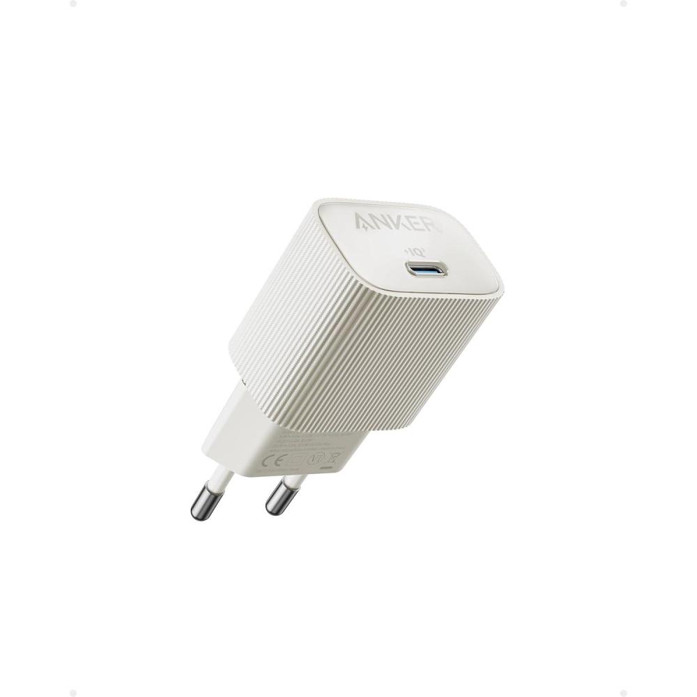 imagePrise Anker Nano USB C Chargeur USB C Haute Vitesse 30 W Charge Rapide PIQ 30 et PPS pour iPhone sries 151413 Pixel Galaxy iPad et Plus cble Non Inclusblanc
