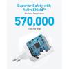 Anker 315 Chargeur USB-C 67 W, Bloc d&rsquo;alimentation Compact Haute Performance avec PIQ 3.0, pour MacBook Pro/Air, iPhone 17/17 Pro/17 Pro Max, iPad, Galaxy, Pixel, AirPods et Plus Encore(blanc)