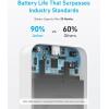 Anker 321 Batterie Externe Magnétique (PowerCore Magnetic 5K), 5,000mAh Magnetic Wireless Portable Charger, Compatible with iPhone 16/15/14/13/12/Pro/Plus/Pro Max Series(Noir)(blanc)