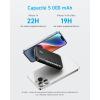 Anker 321 Batterie Externe Magnétique (PowerCore Magnetic 5K), 5,000mAh Magnetic Wireless Portable Charger, Compatible with iPhone 16/15/14/13/12/Pro/Plus/Pro Max Series(Noir)(Noir)