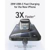 Anker 511 Chargeur iPhone Rapide (Anker Nano Pro) 20W PIQ 3.0, Chargeur USB C Durable pour iPhone 13/13 Mini/13 Pro/13 Pro Max/12, iPad/iPad Mini, Pixel, Blanc(Câble Non Inclus)(Noir)