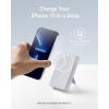 Anker Batterie Externe iPhone, 633 Batterie Magnétique 10000 mAh, Chargeur Induction Portable Pliable pour iPhone 13/13 Pro/13 Pro Max/12/12 Pro et 12 Pro Max